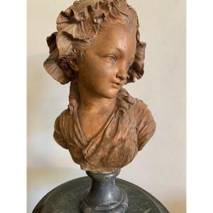 Important  Sculpture  18th   Signed  Greuse Provenance : Château Du Tarn