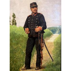 The Break Painting By Etienne Berne-bellecour