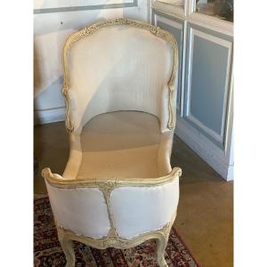 18th Century   Rare   Bergere   New Upholstery    Merchant Priced At 1400   Euros