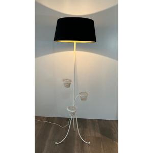 Cap d'Ail Collection Plant Holder Floor Lamp By Mathieu Matégot
