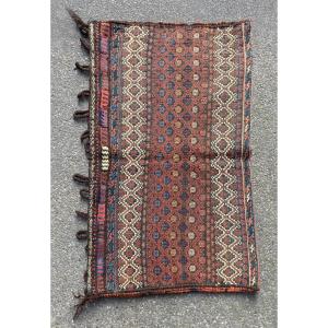 Large Nomad Bag. Persia. Late 19th Century. 122 X 73 Cm