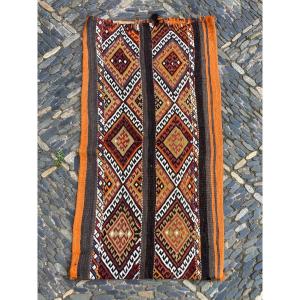 Cuval (grain Bag). Maraș - Anatolia. Circa 1930. 110 X 59 Cm