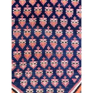 Kilim Senneh - Persia. Circa 1900. 436 X 177 Cm