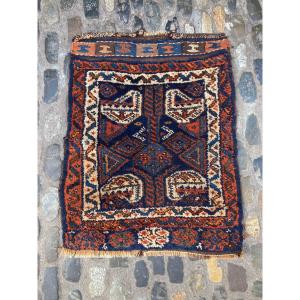 Khorjin (bag). Qashqai. Persian. Circa 1900. 68 X 55 Cm