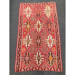 Kilim Kuba - Azerbaijan. Caucasus. Early 20th Century. 300 X 160 Cm