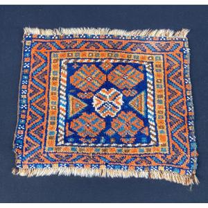 Qashqai Carpet. Persian. Circa 1900. 63 X 50 Cm