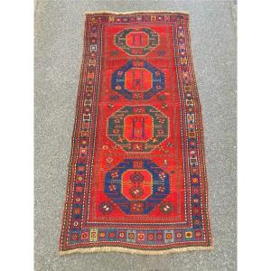 Kazakh Rug. Caucasus. Dated 1904. 295 X 135 Cm