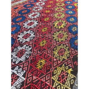 Kilim Yildiz Maraş. Anatolia. Circa 1900 / 1920. 310 X 65 Cm