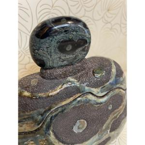 "autumn Night" Ceramic By Claude Agier Mollinari