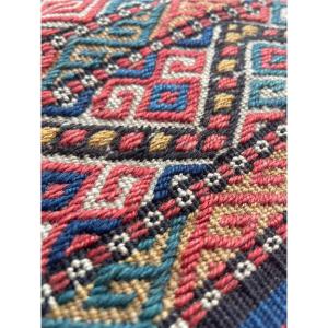 Fully Embroidered Kilim. Shahsaven / Persia. Circa 1880. 152 X 110 Cm