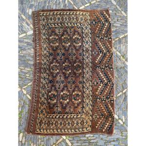 Turkmen Yomud Saddle Cloth. Circa 1900. 120 X 76 Cm