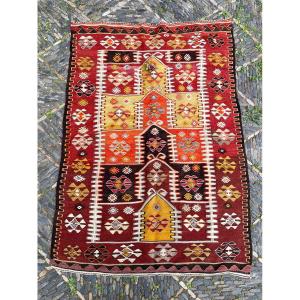 Kilim Kavak - Konya. Anatolia. 1950s. 170 X 125 Cm