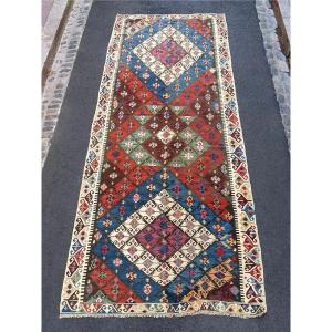 Kilim Konya - Anatolia. Circa 1880. 420 X 168 Cm