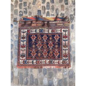 Khorjin (satchel) Qashqai. Persia. Circa 1880. 72 X 70 Cm