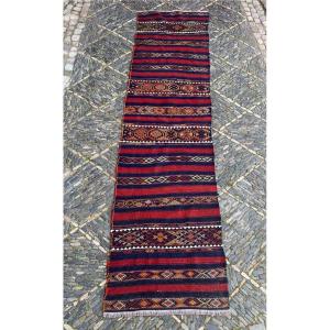 Kilim Corridor. Gaziantep. Anatolia. Circa 1920. 307 X 75 Cm
