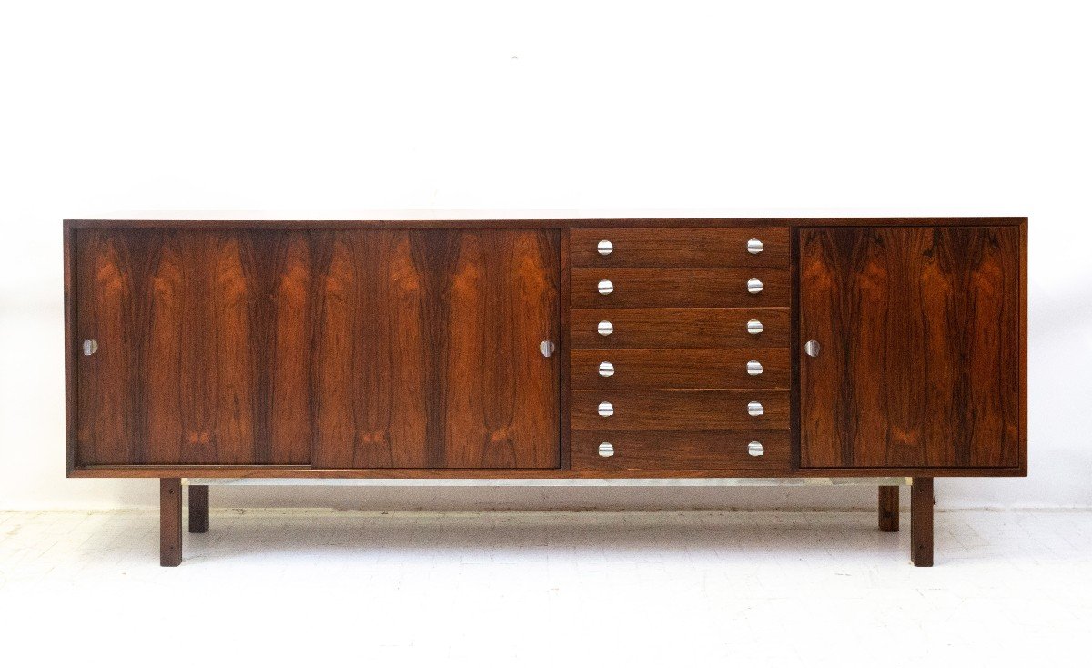 Sideboard in legno, Anni '50-photo-2
