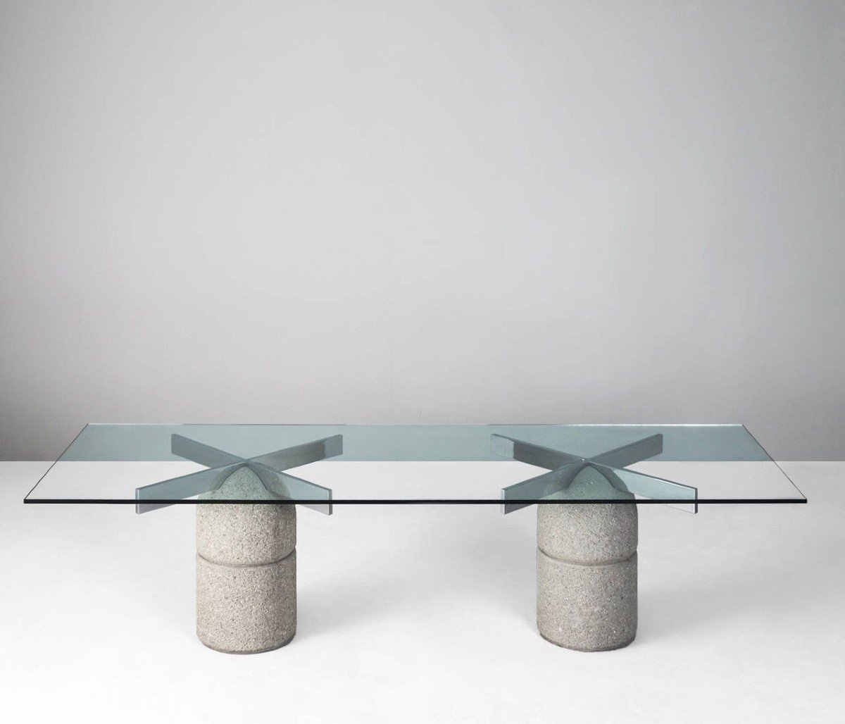 Tavolo da sala di design Offredi Giovanni, Produzione Saporiti, 1973