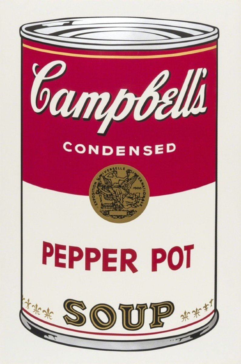 Andy Warhol, Campbell’s Soup I, 1968, firmata a mano e numerata
