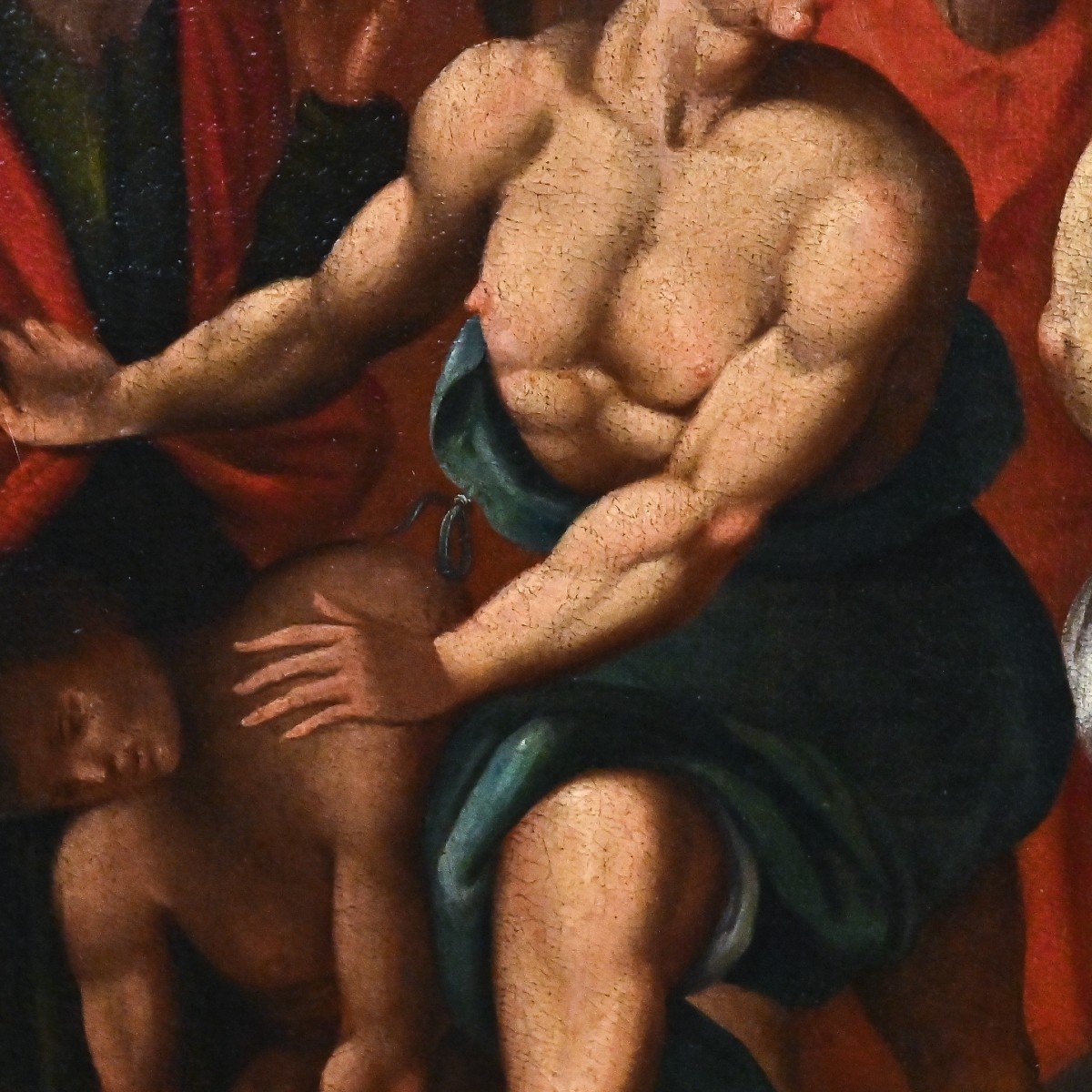 Dipinto del '600, "La Flagellazione di Cristo"-photo-3