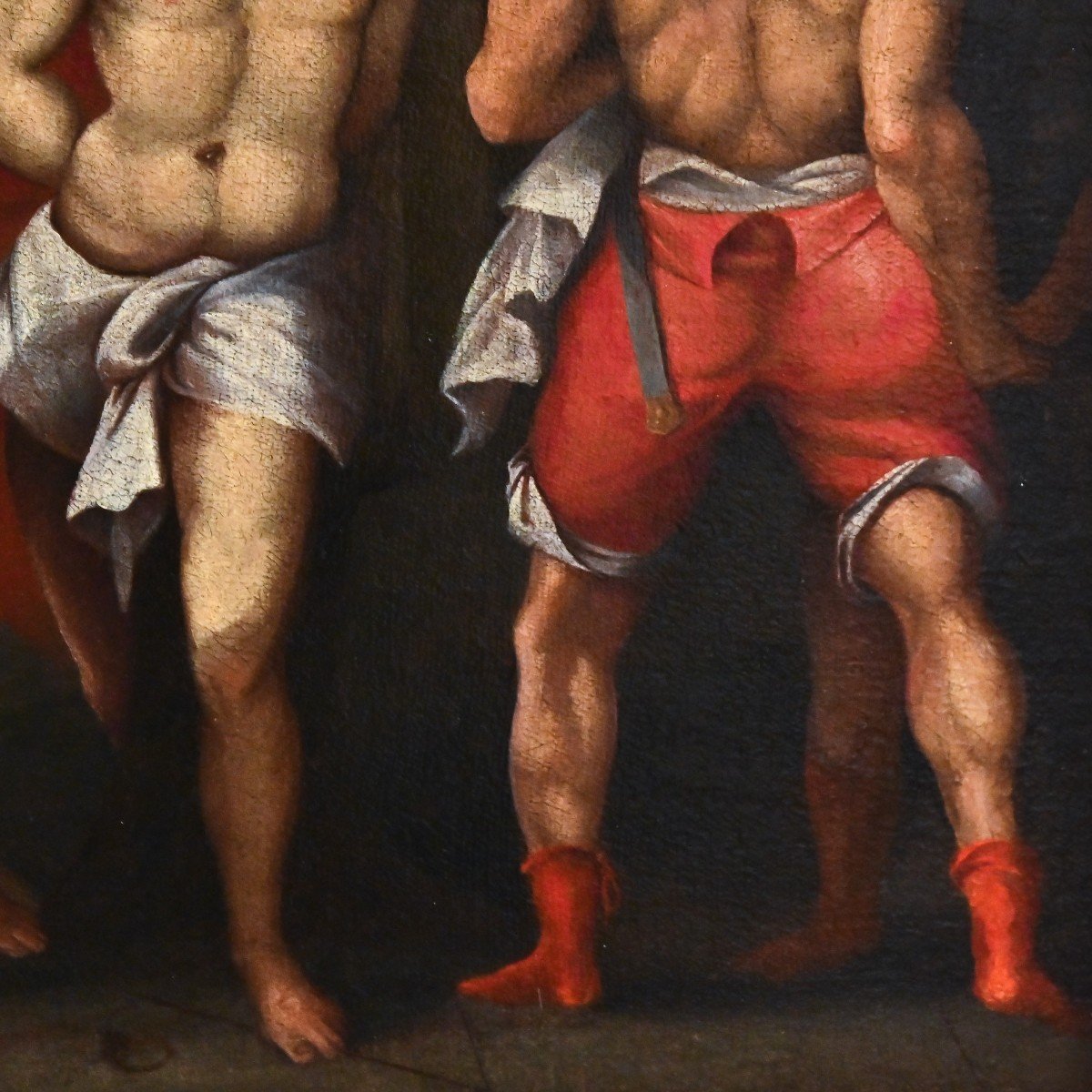 Dipinto del '600, "La Flagellazione di Cristo"-photo-5