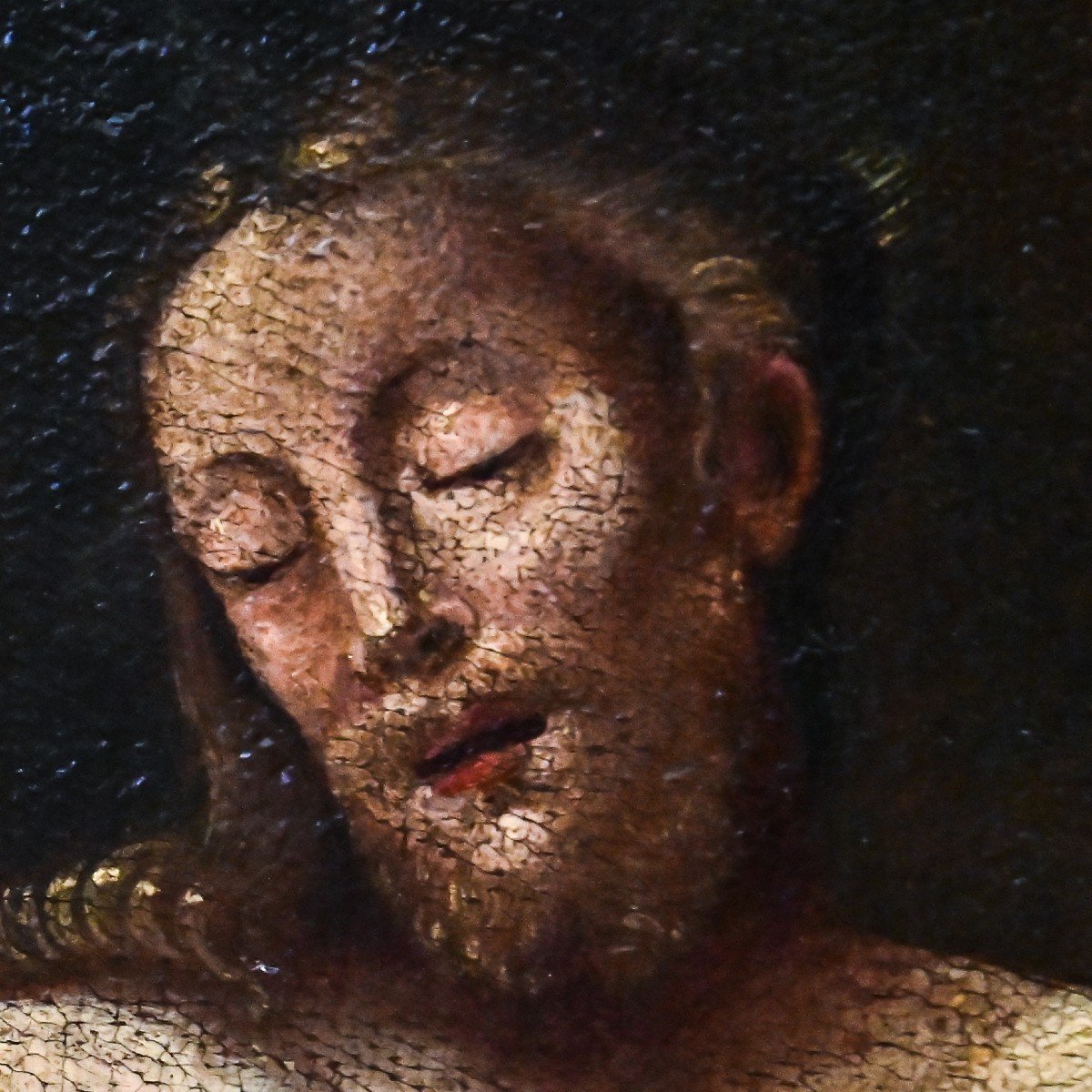 Dipinto del '600, "La Flagellazione di Cristo"-photo-7
