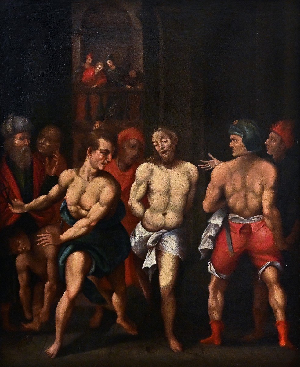 Dipinto del '600, "La Flagellazione di Cristo"