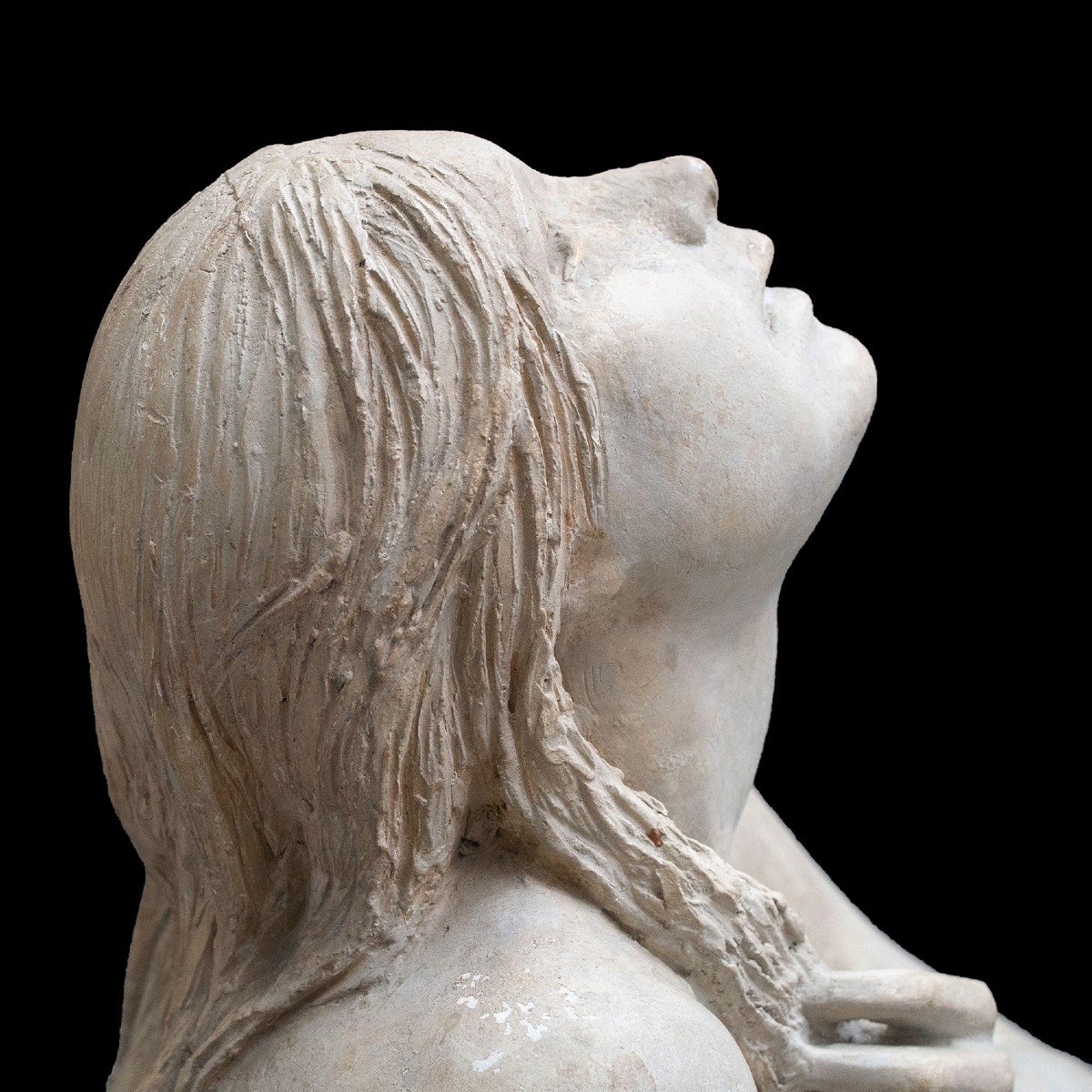 Emilio Musso, Grande scultura in gesso, "Giovane Donna", 1937-photo-3