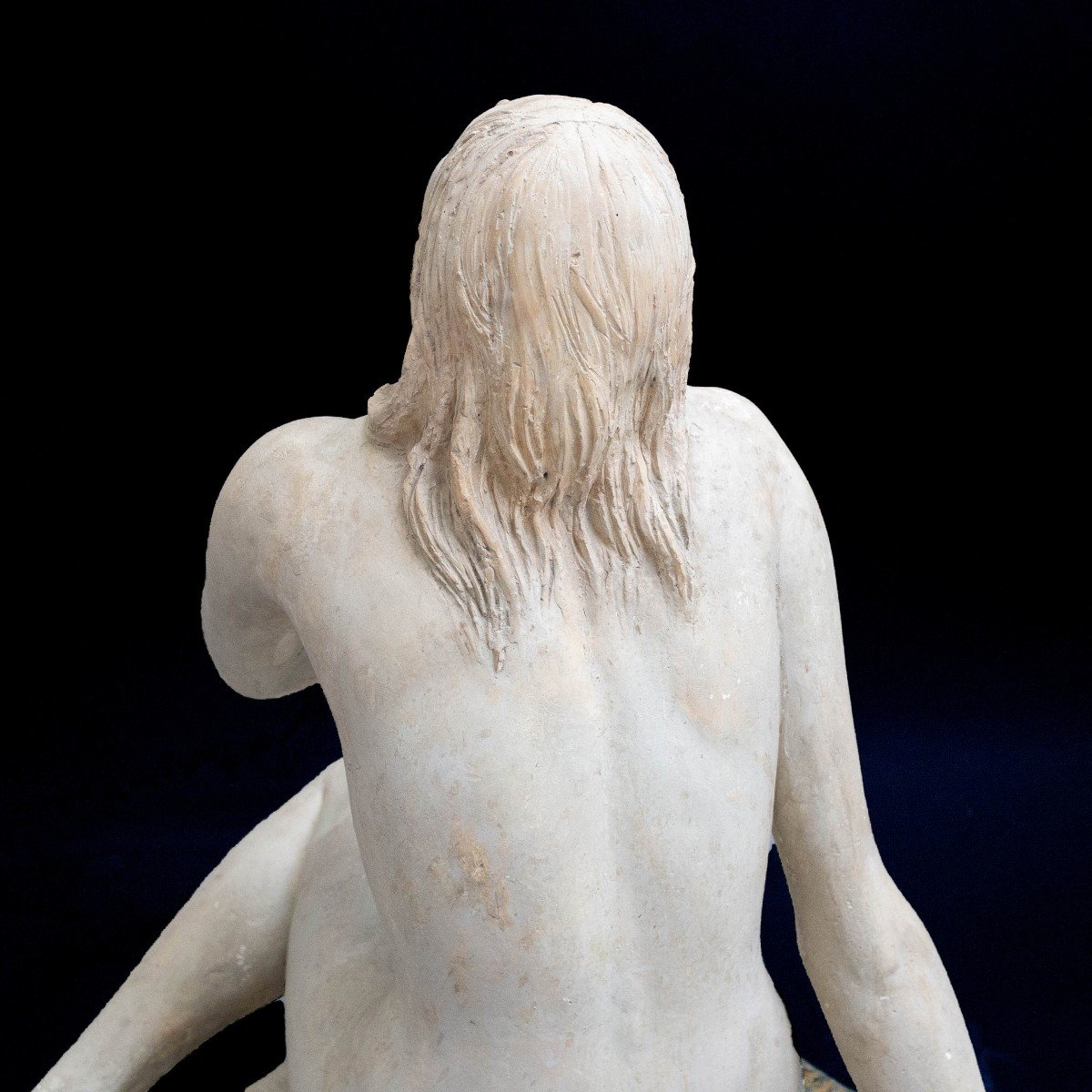 Emilio Musso, Grande scultura in gesso, "Giovane Donna", 1937-photo-6