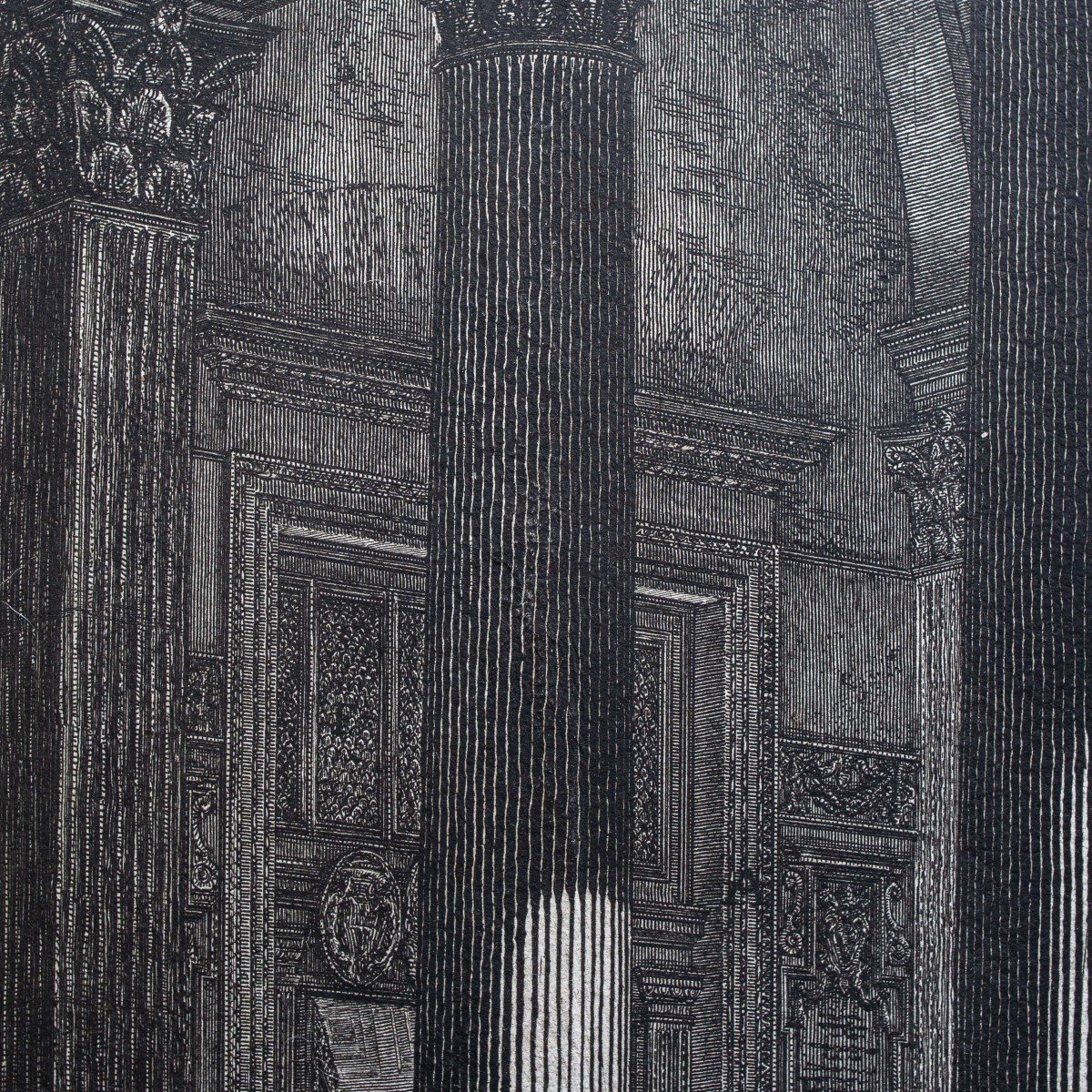 Piranesi Giovanni Battista, "Veduta interna del Pronao del Panteon, 1769 -photo-6