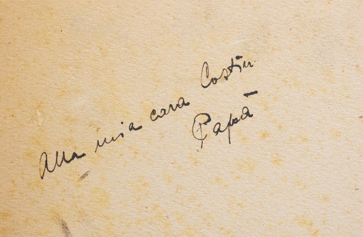 Acquaforte di Carlo Carrà, "Testa di Donna", 23/25 esemplari, 1924-photo-6