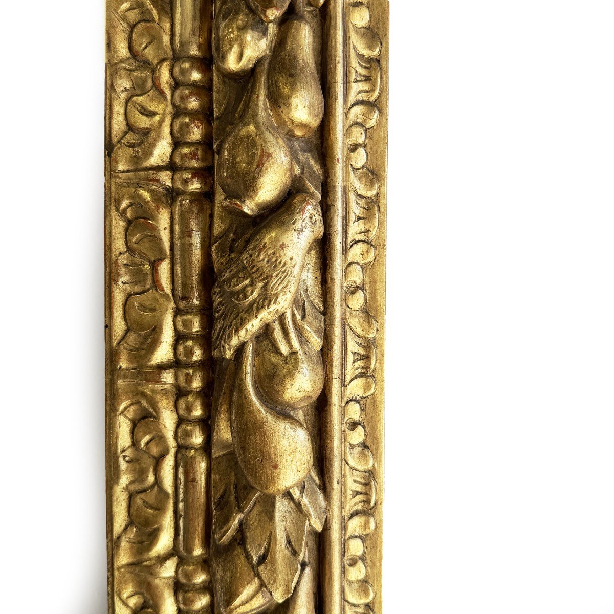 Antica cornice in legno, dorata a guazzo, Epoca '700-photo-6