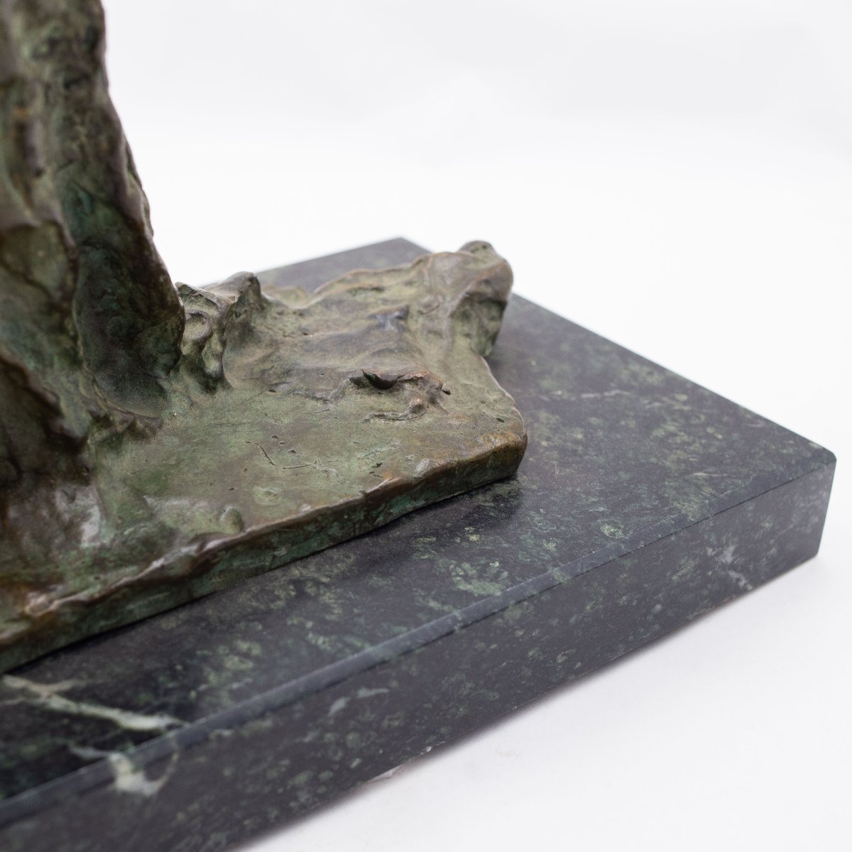 Giuseppe Grandi, "Movimento", scultura in bronzo, Epoca '800-photo-3