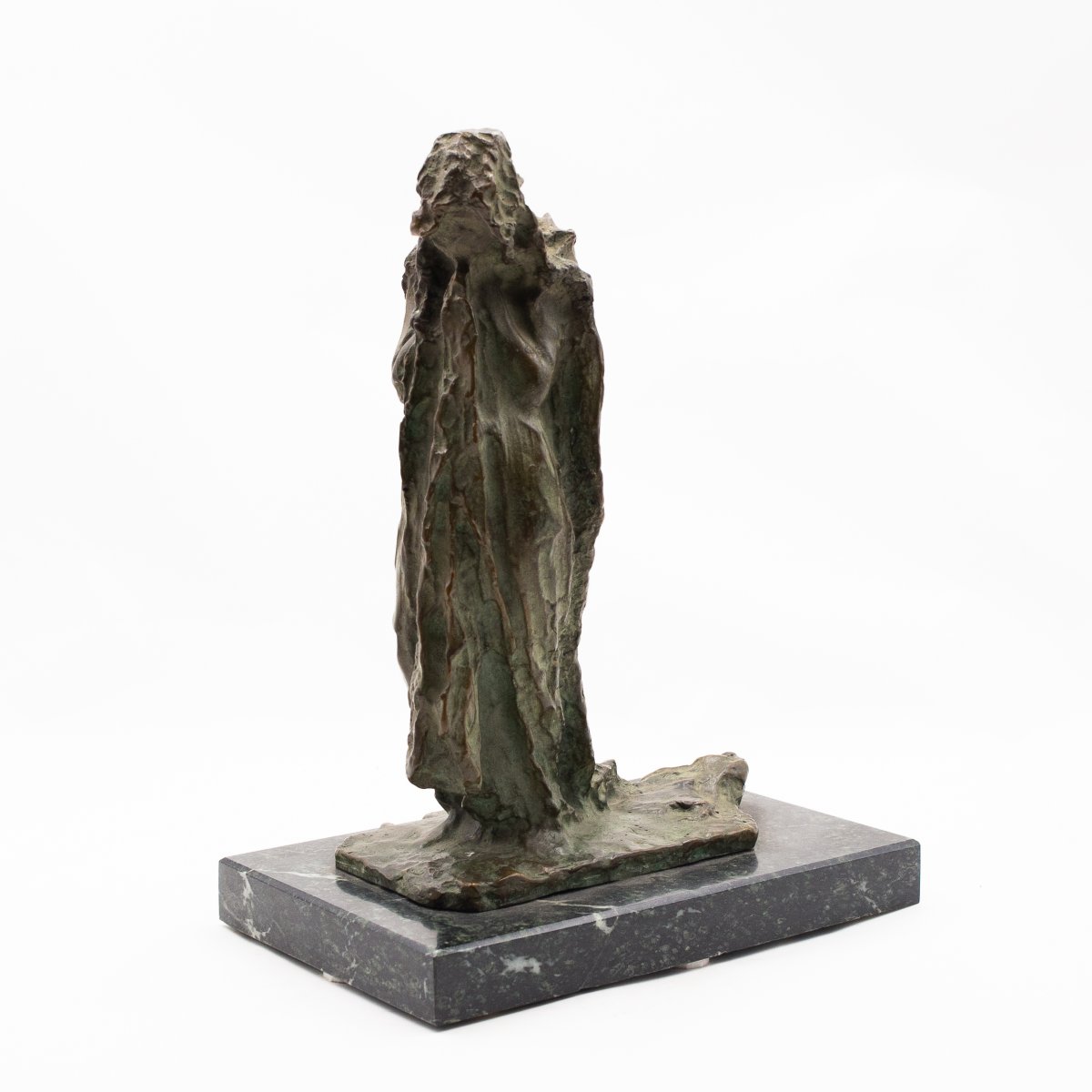 Giuseppe Grandi, "Movimento", scultura in bronzo, Epoca '800-photo-4