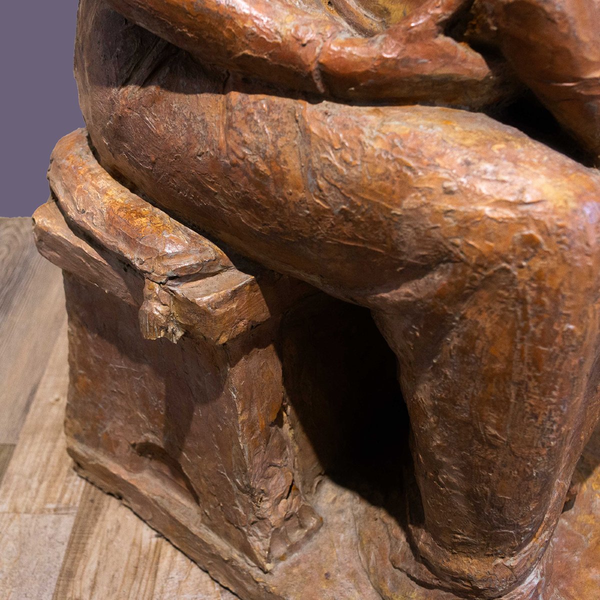 Scultura in terracotta, "Maternità", Metà del '900-photo-8