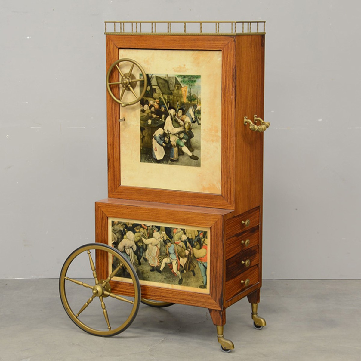 Aldo Tura, Mobile bar modello "800", Anni '60