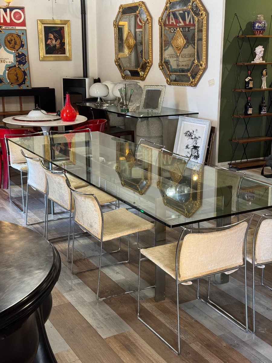 Tavolo Doge, Carlo Scarpa per Cassina, Epoca '900-photo-6