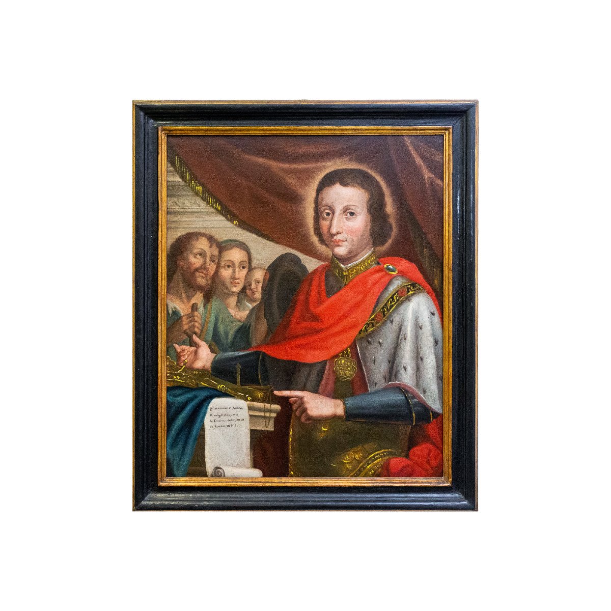 Beato Amedeo IX di Savoia, olio su tela, Primi '700-photo-2