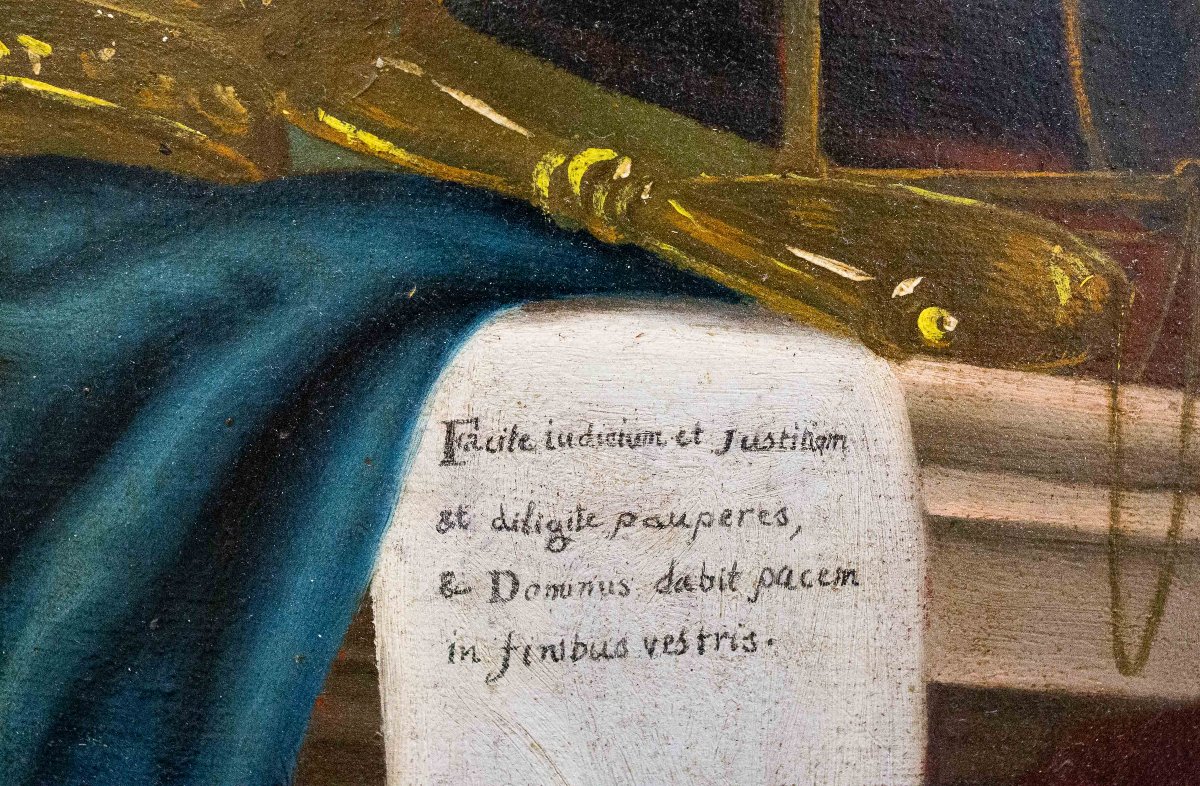 Beato Amedeo IX di Savoia, olio su tela, Primi '700-photo-2