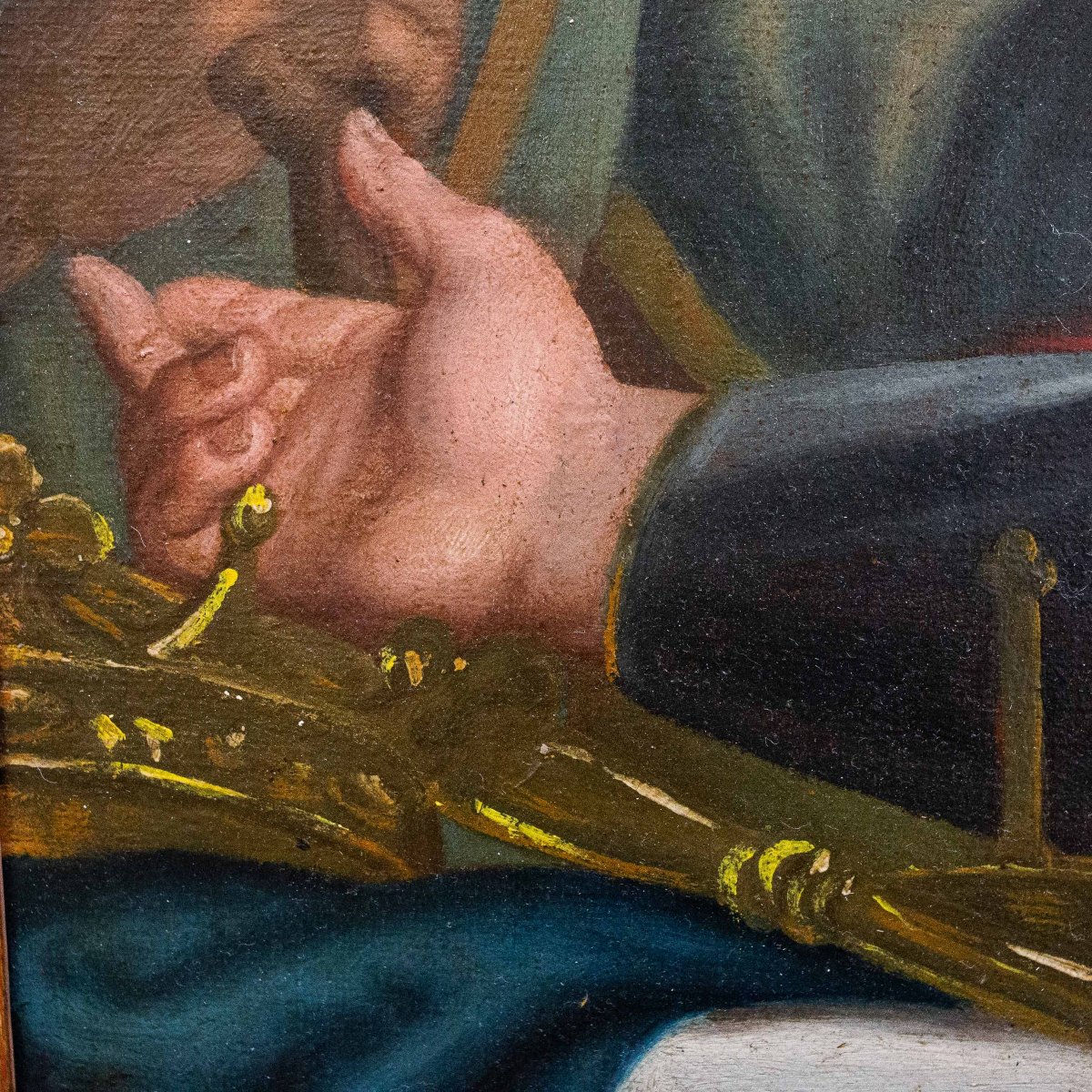 Beato Amedeo IX di Savoia, olio su tela, Primi '700-photo-3
