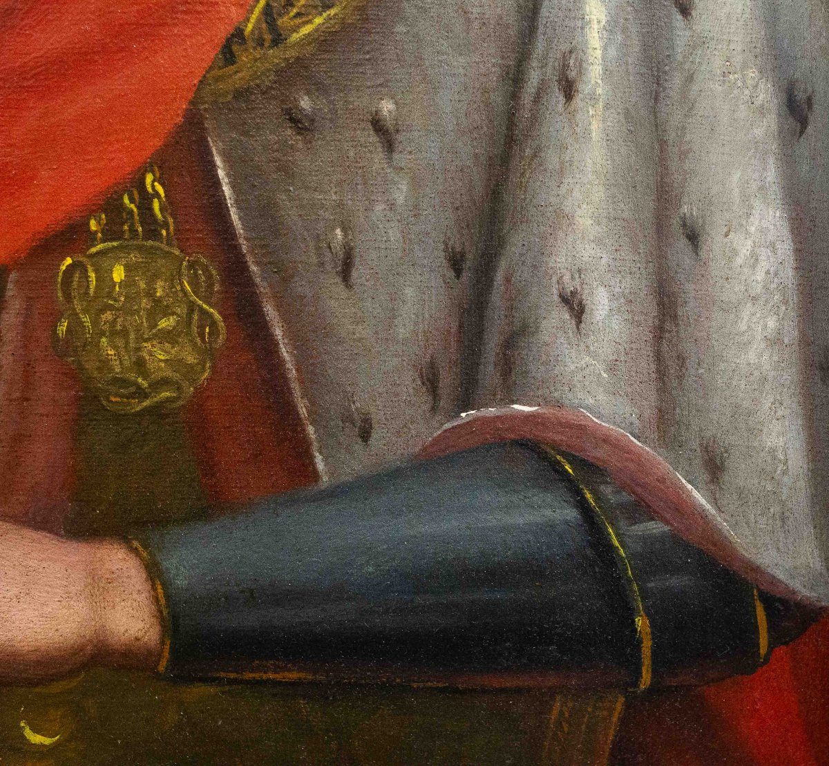 Beato Amedeo IX di Savoia, olio su tela, Primi '700-photo-6