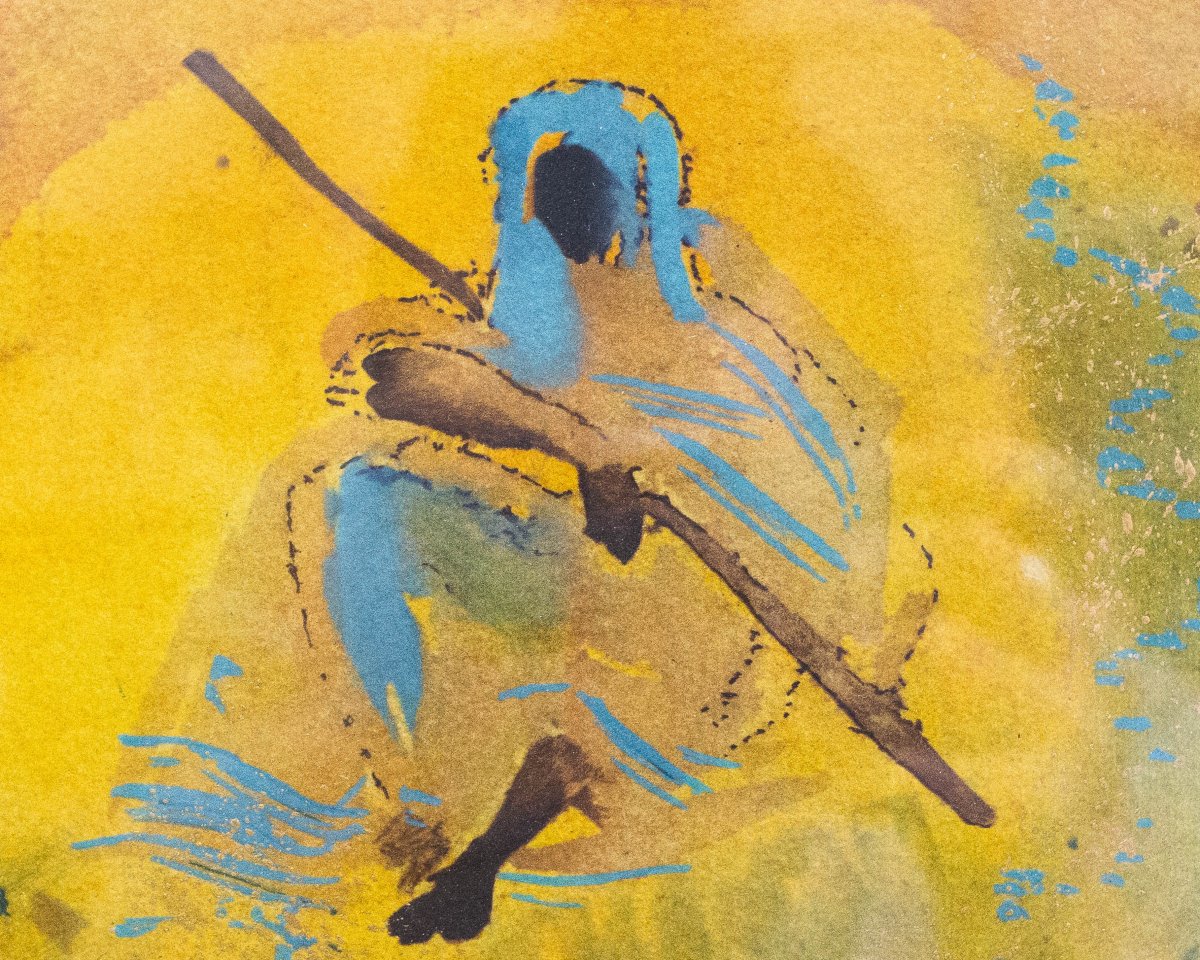 Salvador Dalì, "Leone di Caribia", Ed. 195, litografia, firmata, Anni '80-photo-4