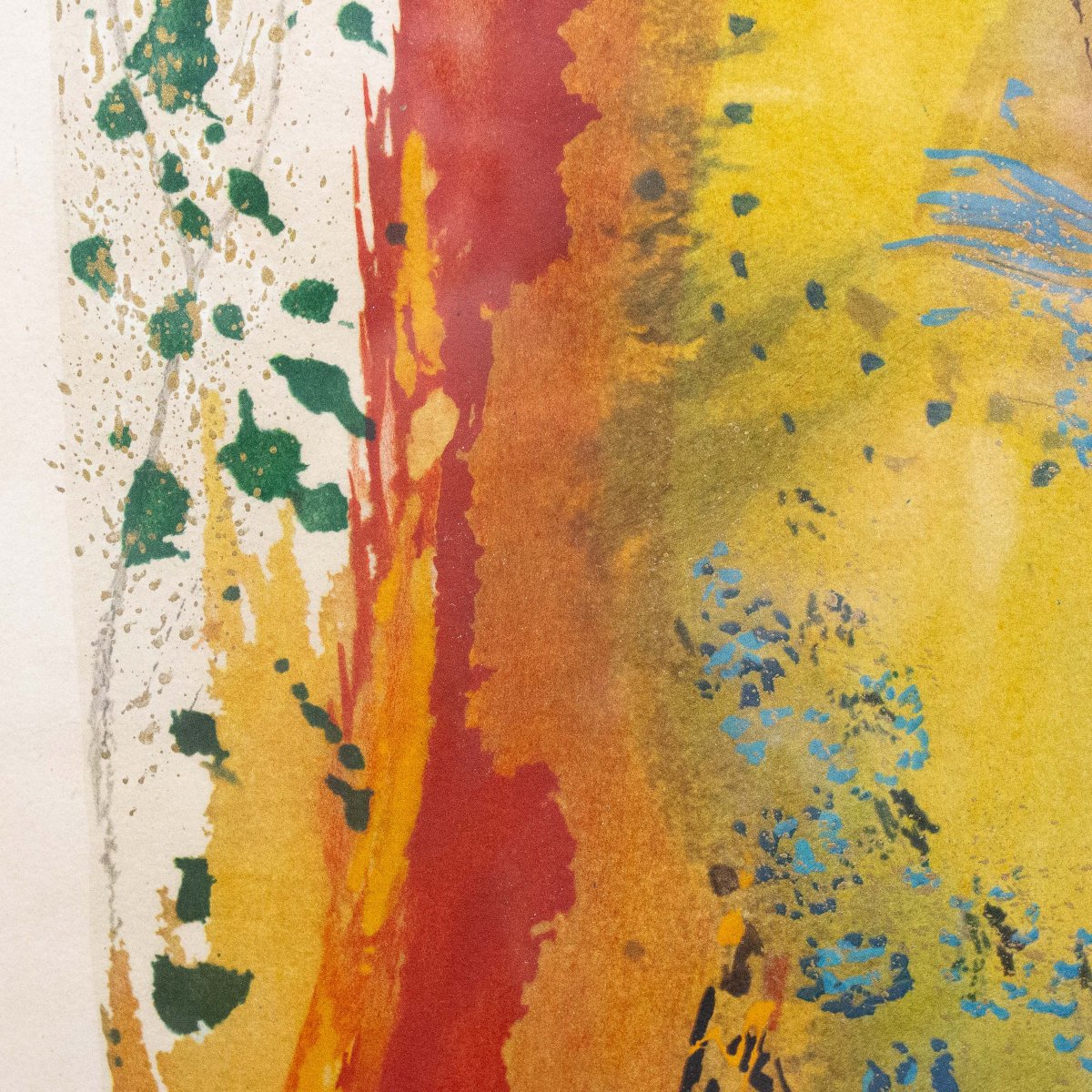 Salvador Dalì, "Leone di Caribia", Ed. 195, litografia, firmata, Anni '80-photo-6