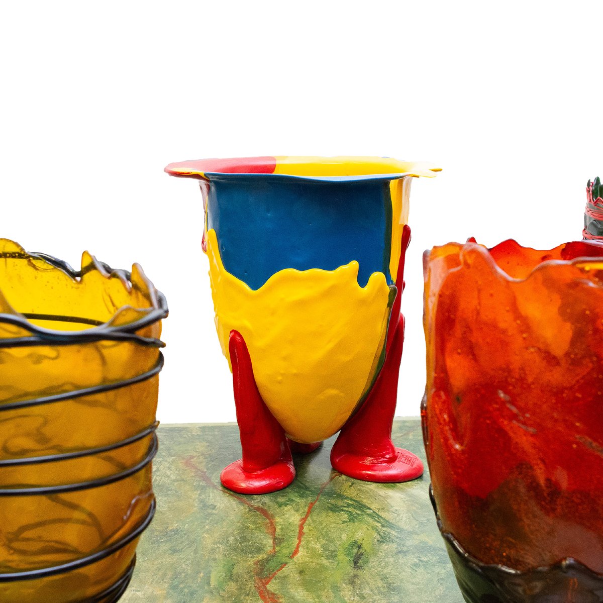 Gaetano Pesce per Fish Design, Set di 8 vasi, 1995, firmati-photo-6