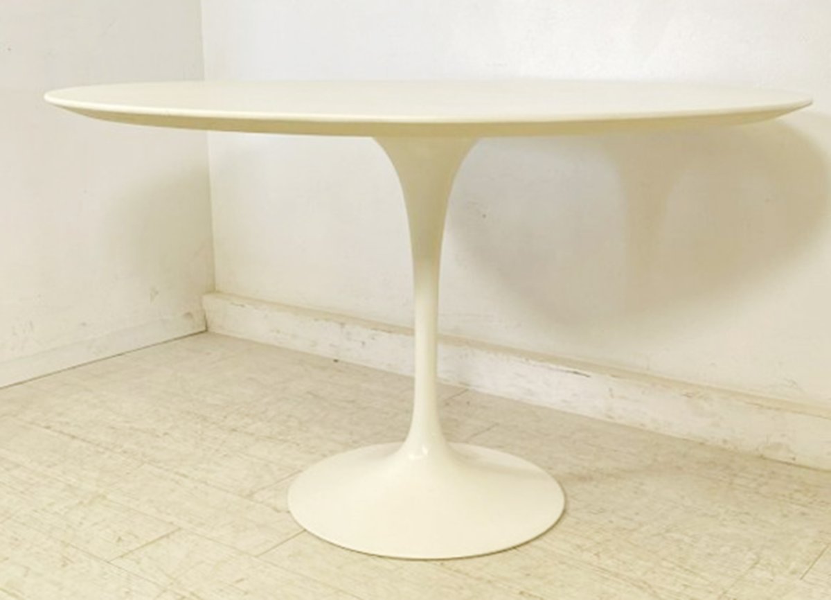 KNOLL tavolo rotondo TULIP, collezione Eero Saarinen, XX Secolo-photo-2