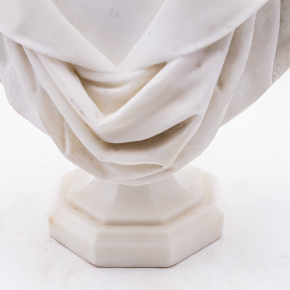 Scultura in marmo "Il Giovane Contemplativo", Fine '800/Inizio '900-photo-3
