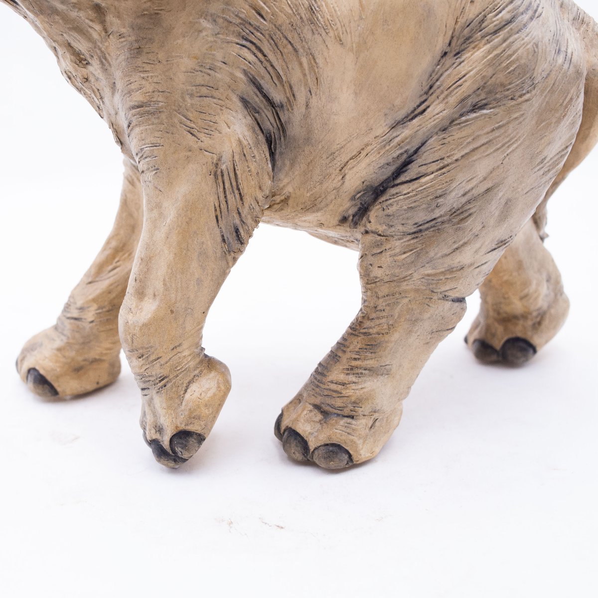Cacciapuoti, "Elefante", scultura in terracotta, firmata, Anni '40-photo-3