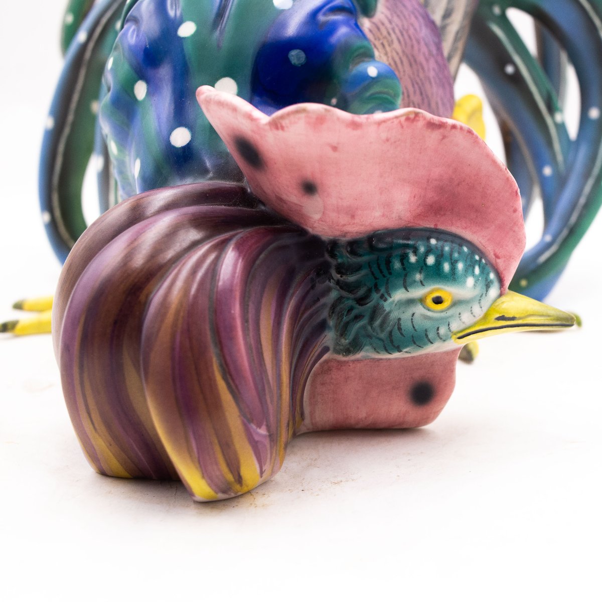 Lenci, "Gallo", disegno Mario Sturani (1906-1978), Torino, 1930 ca-photo-6