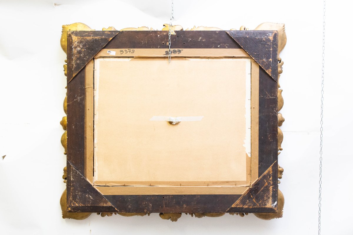 Da E. R. Hughes, "Oh, What's That in the Hollow ?" Primi '900, pastello su carta, firmato-photo-4