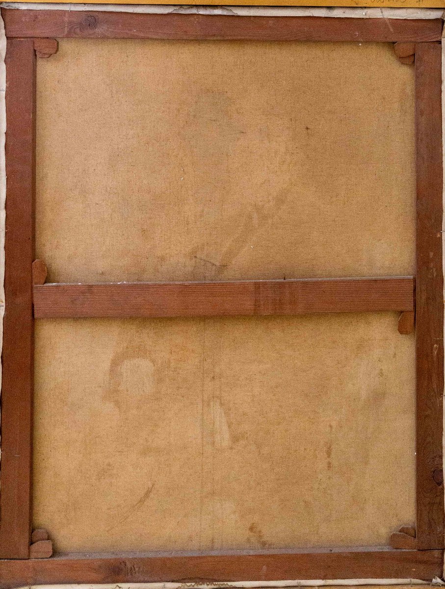 Antonio Ambrogio Alciati, "Ritratto di Gentiluomo", olio su tela, firmato, 1910-photo-7