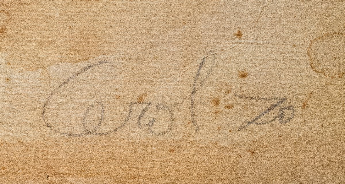 Mario Ceroli, "Farfalla", Linoleum su carta, tiratura 99, 1970-photo-4